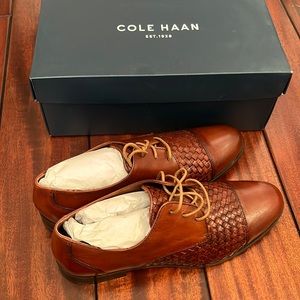 Cole Haan Jagger Leather Oxfords